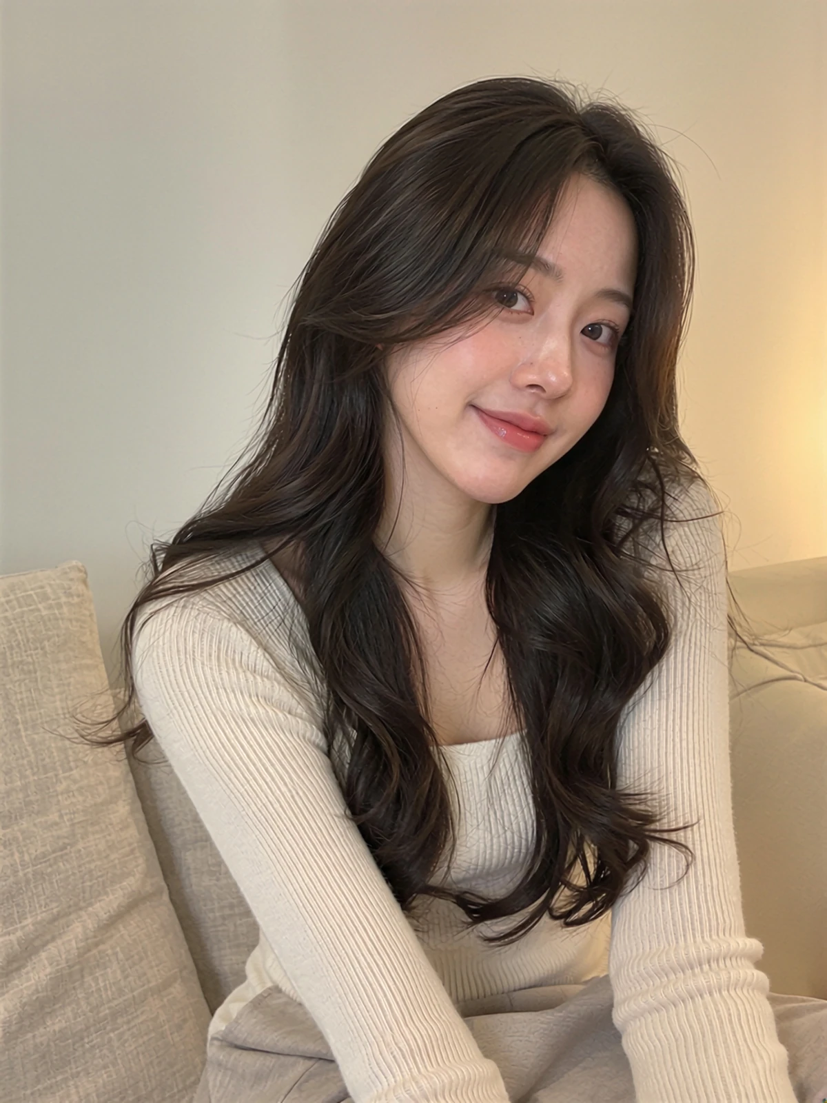 롱 볼륨 웨이브