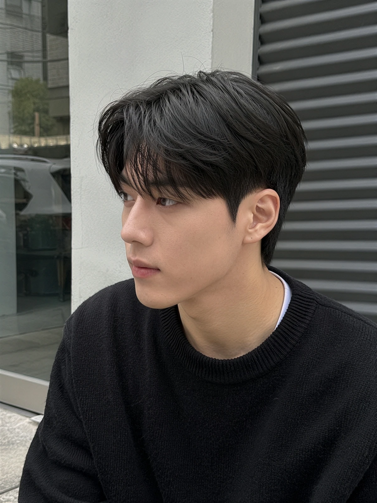 소프트 프린지 숏 스타일
