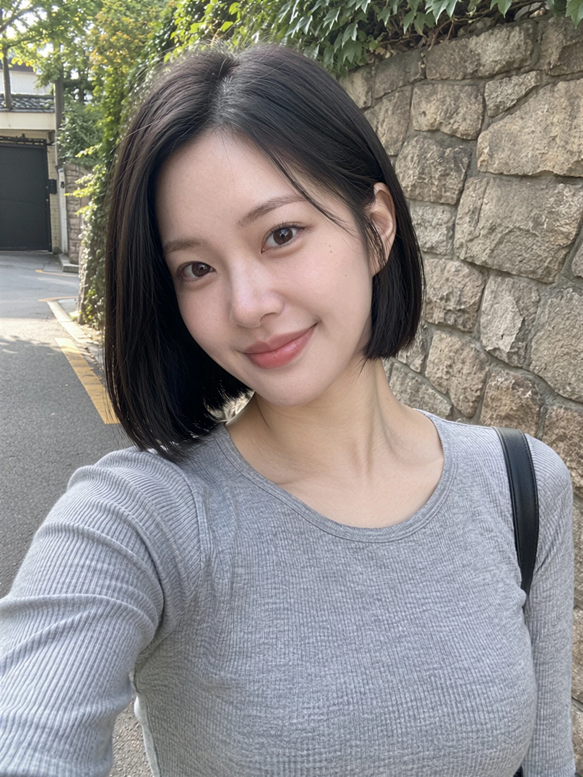 다크 스트레이트 보브