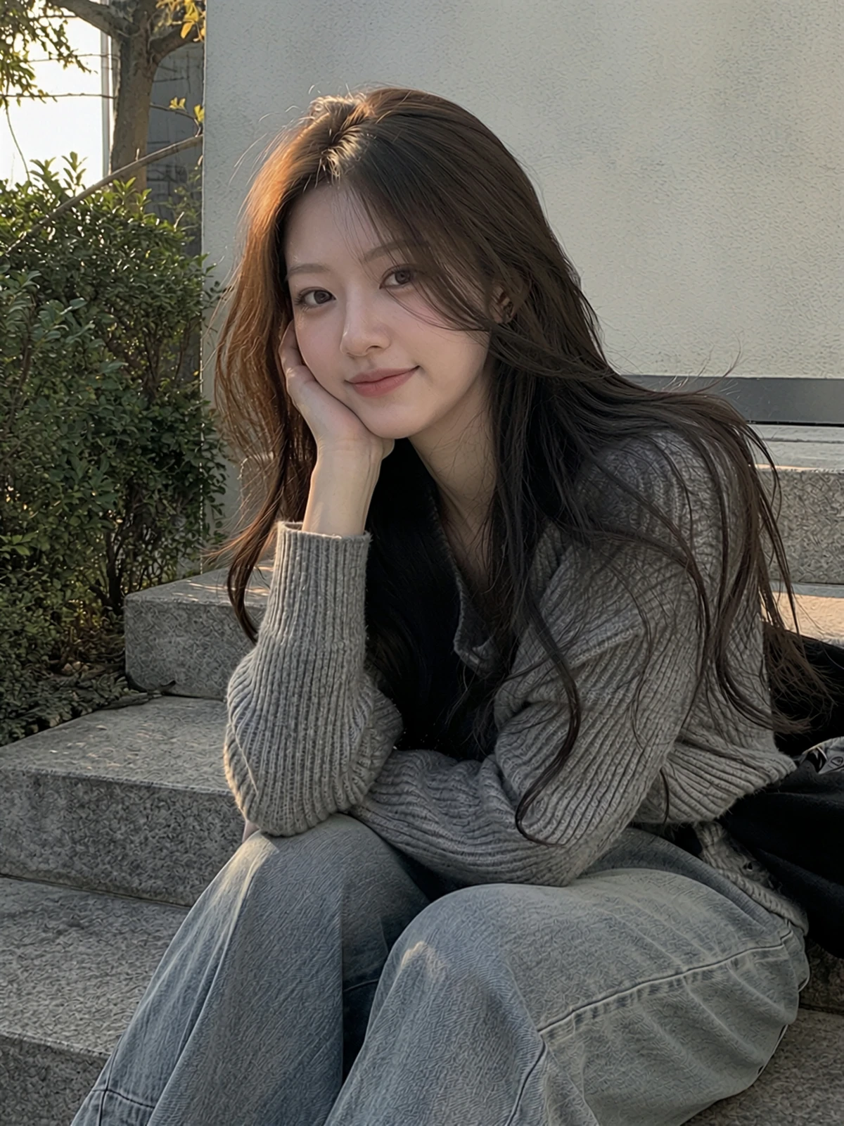 에어리 롱 레이어