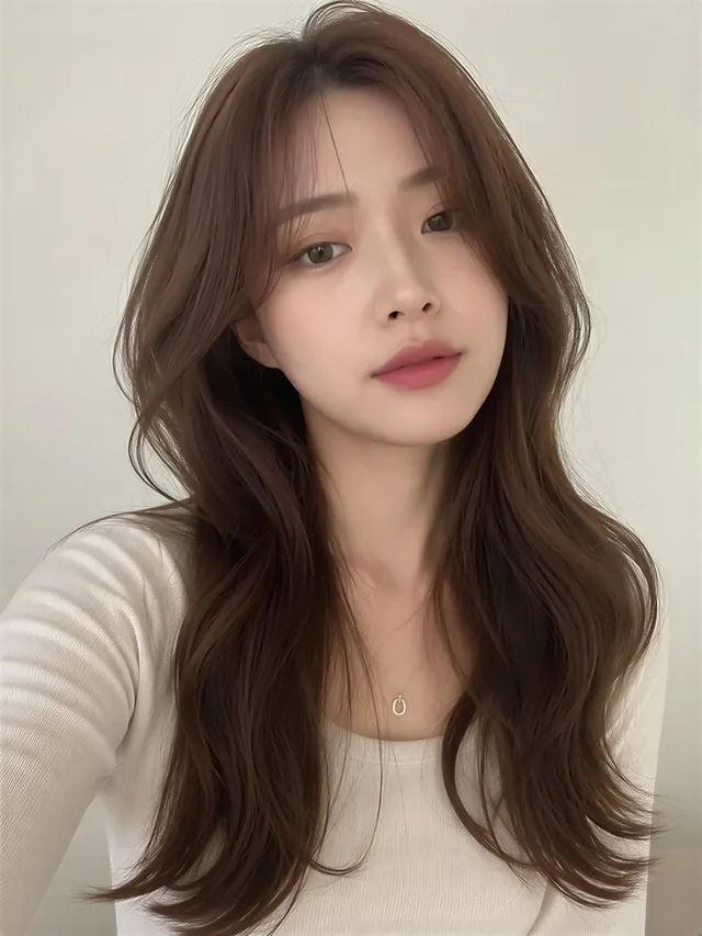 모카 브라운 레이어드 웨이브 · 더 브라운