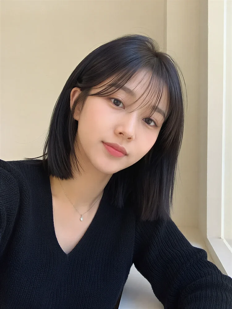 더 레드 · 블루블랙 태슬 보브