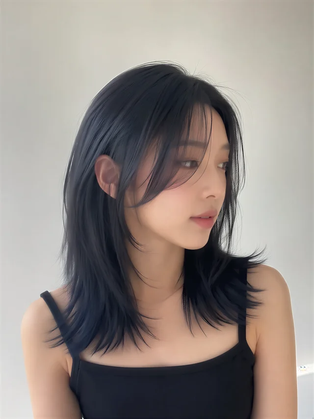 블루블랙 허쉬컷 · 더 블루